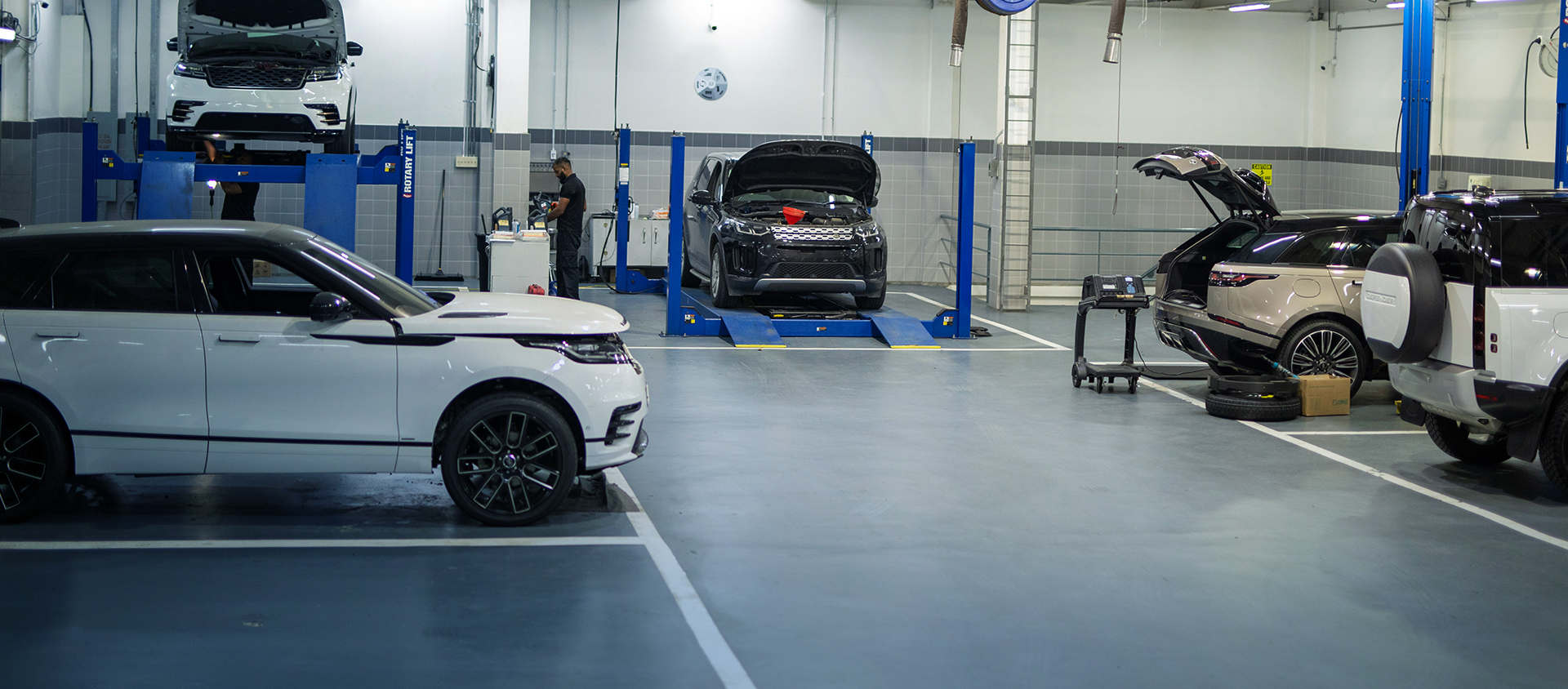 ANSA Motors service and maintenance facility